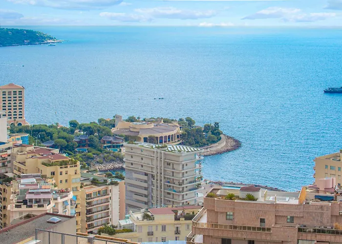 5mn Monaco - Terrasse Vue - Parking - Ea Appartamento