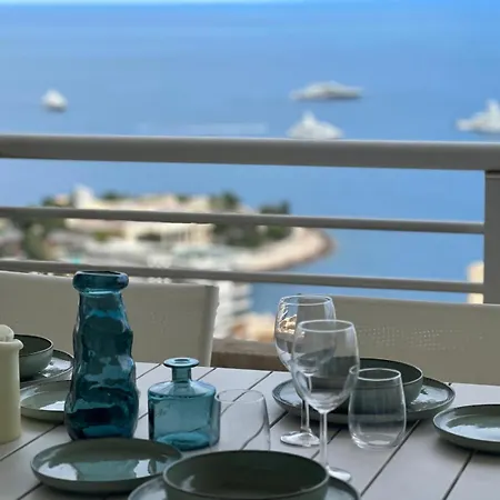 Lägenhet 5mn Monaco - Terrasse Vue - Parking - Ea Beausoleil