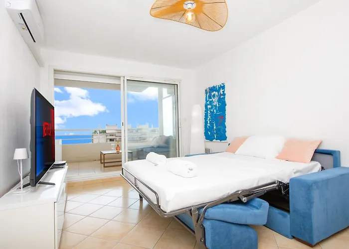 5mn Monaco - Terrasse Vue - Parking - Ea * Beausoleil
